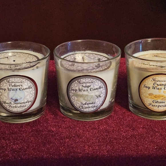 Set of 3 Harmonis votive candles - Picture 6 of 7